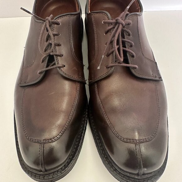 Allen Edmonds Oxford Round Toe Brown Leather Shoes Men\'s Size 9.5D 1609 main image 8